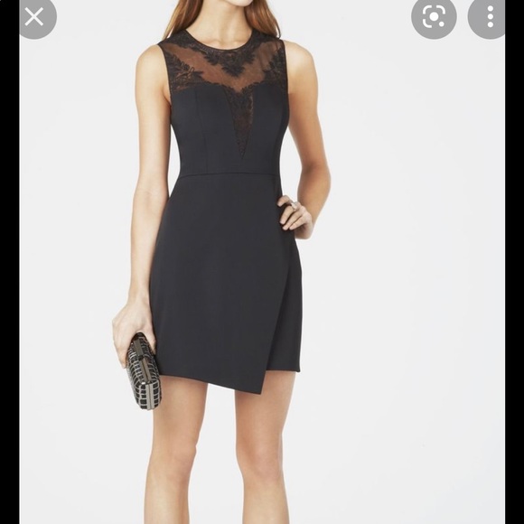 BCBG Maxazria Kinsley black dress in size 4 - Picture 5 of 7